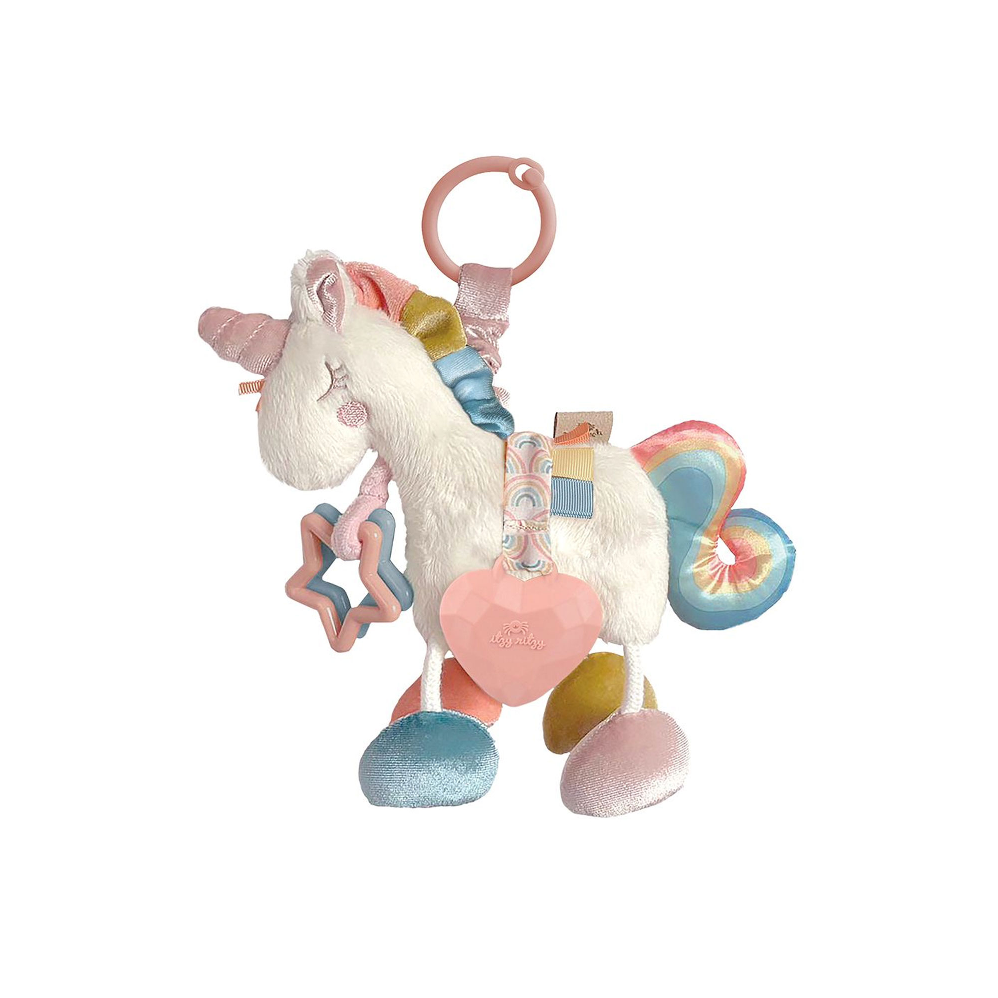 Itzy Ritzy Link and Love Teething Activity Toy – Unicorn
