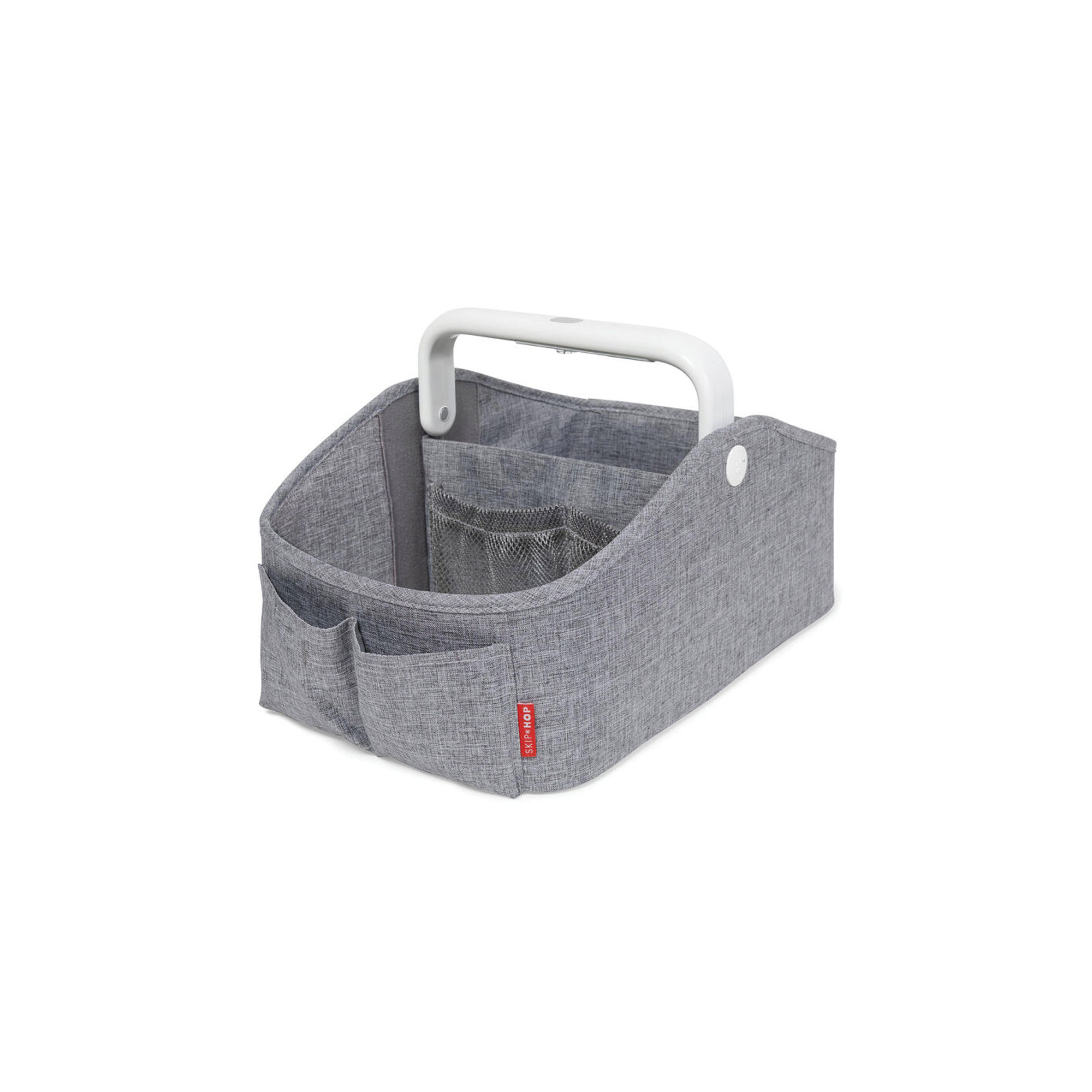 SKIP HOP Nursery Style Light-Up Diaper Caddy – Grey