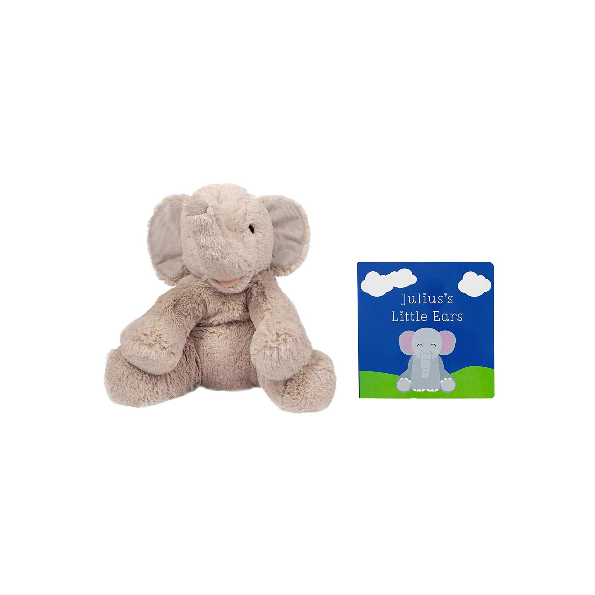 Pearhead Plush Elephant Toy & Board Book Gift Set Le BéBé Store