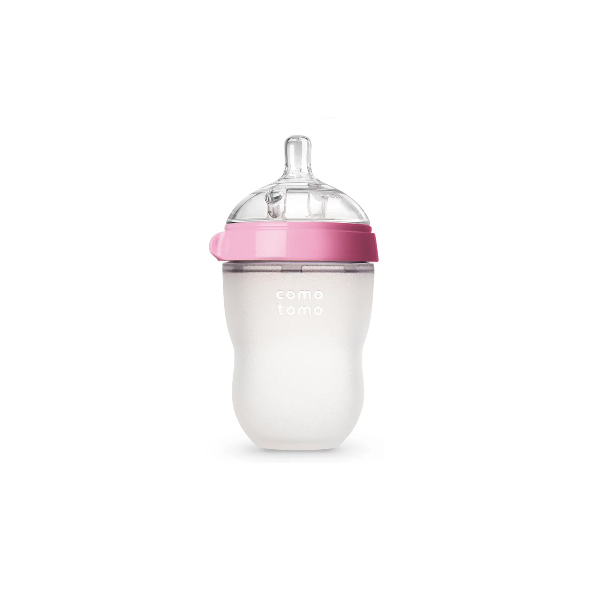 Comotomo 8fl.oz/250ml Baby Bottle +3 mo – Pink