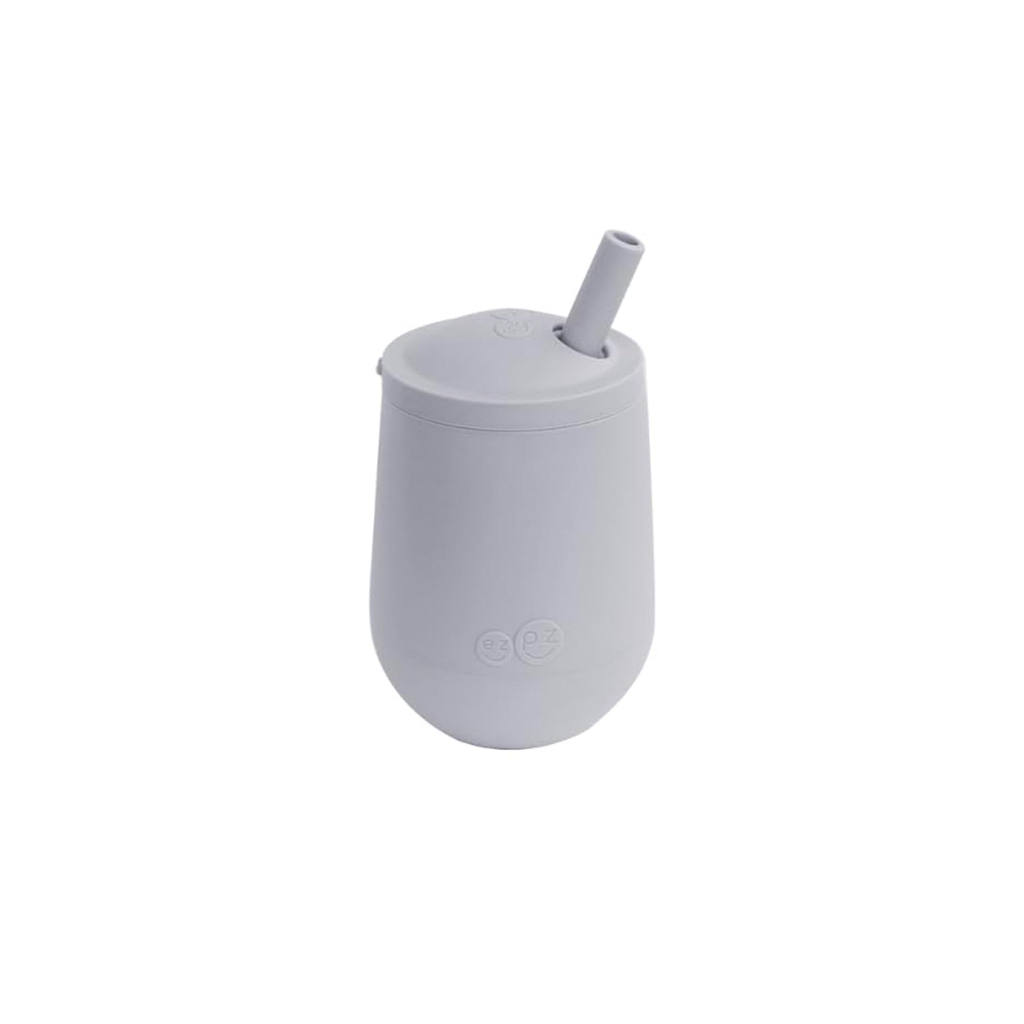 EZPZ Mini Cup and Straw Training System – Pewter
