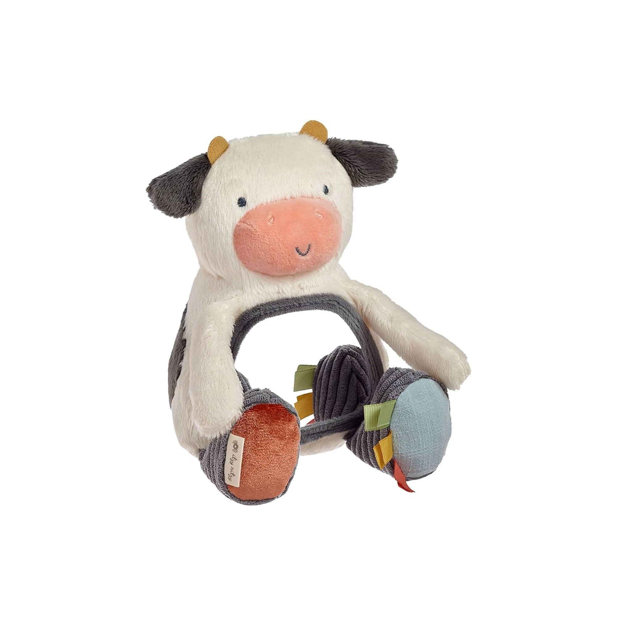 Itzy Ritzy Mirror Sensory Tummy Time Mirror – Carmen The Cow