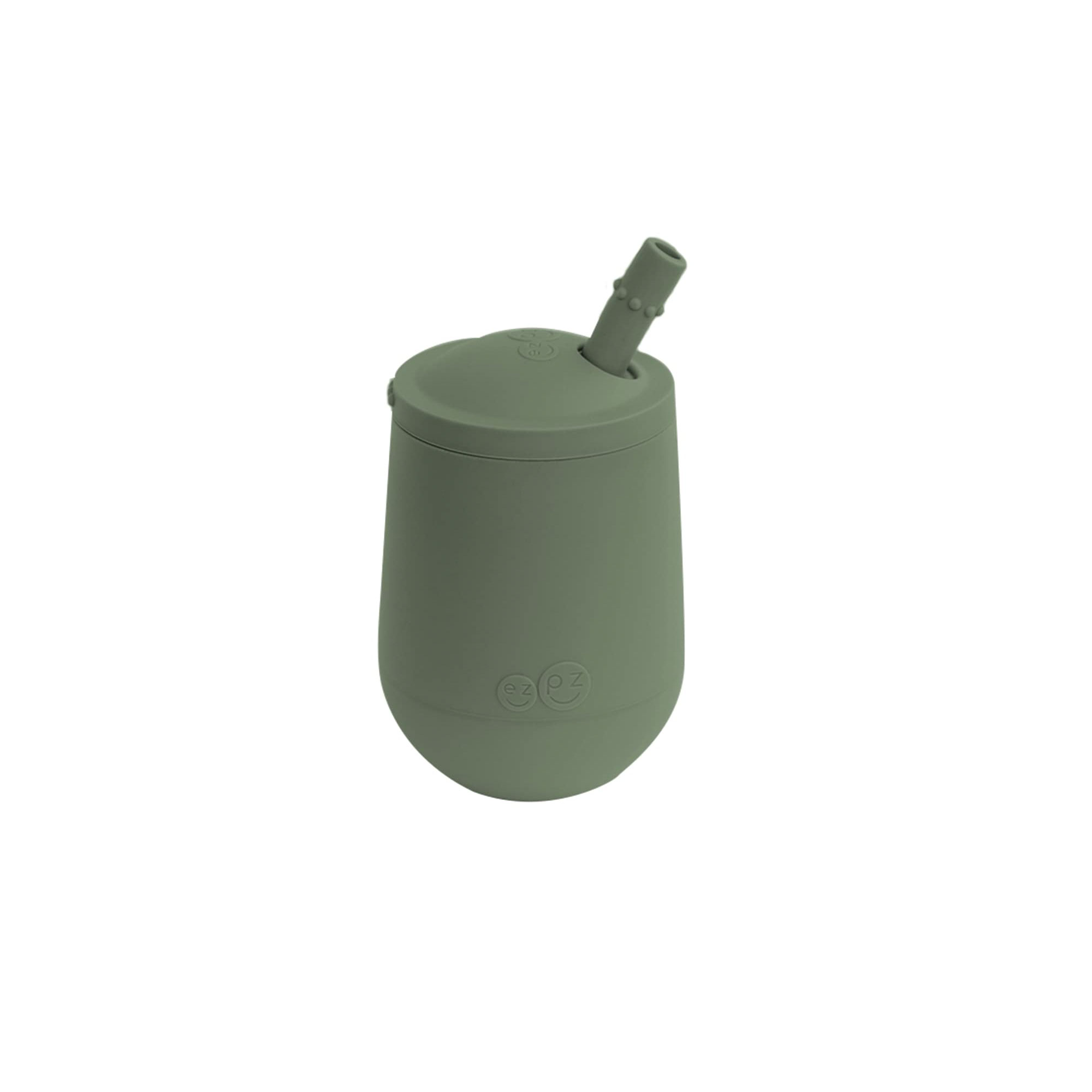 EZPZ Mini Cup and Straw Training System – Olive